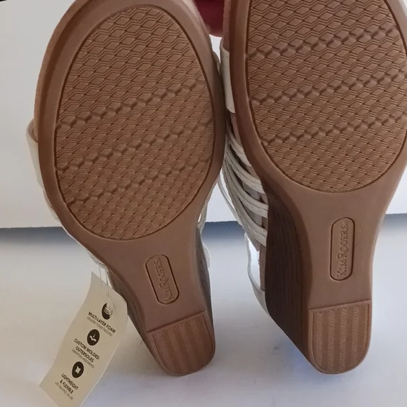 Kim Rodgers White Cresta ultra comfort sandals - Picture 11 of 13